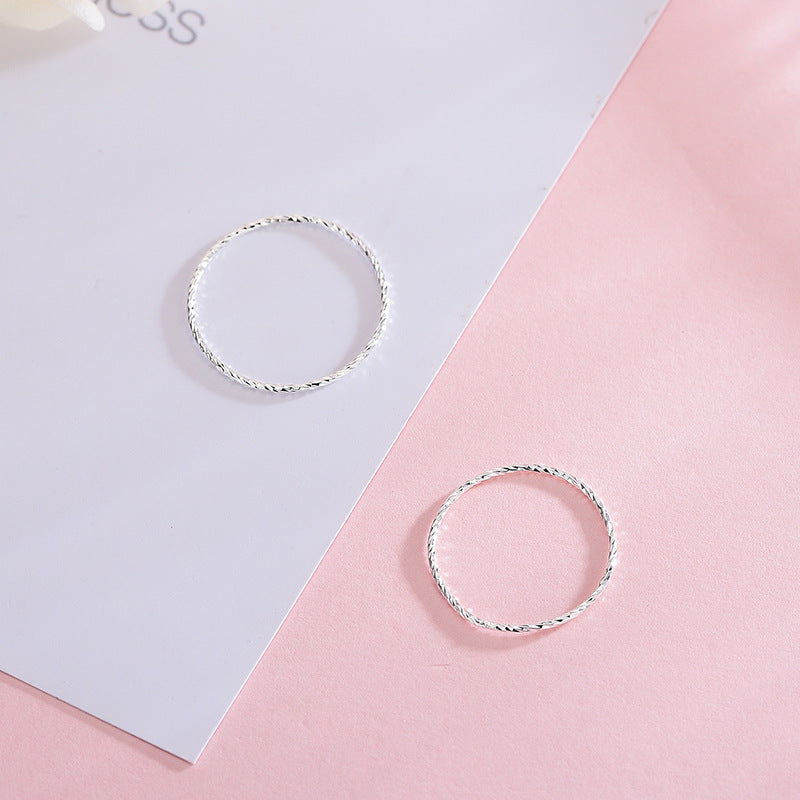 Minimalist Twist Ring