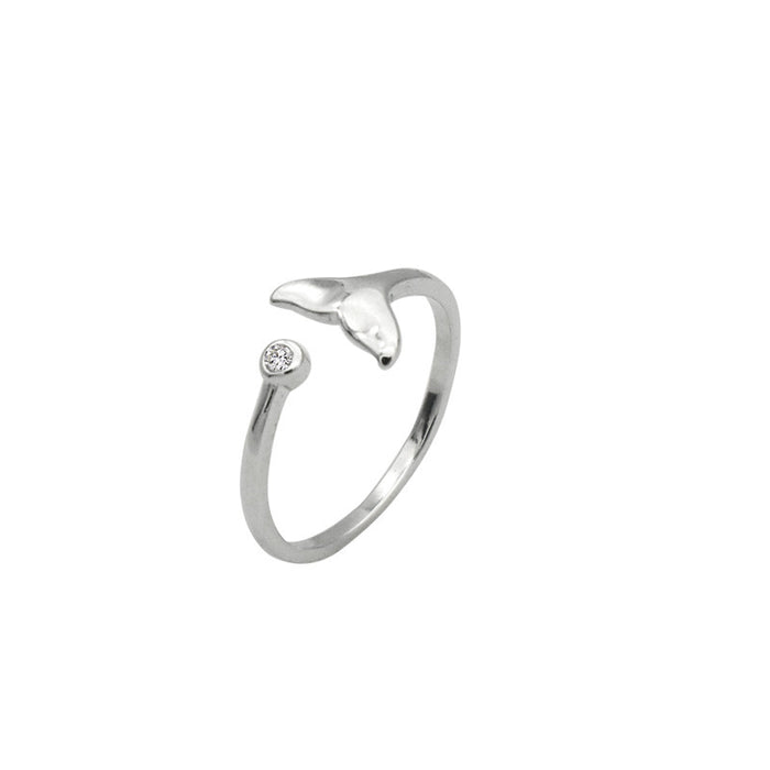Mini Whale Tail Ring