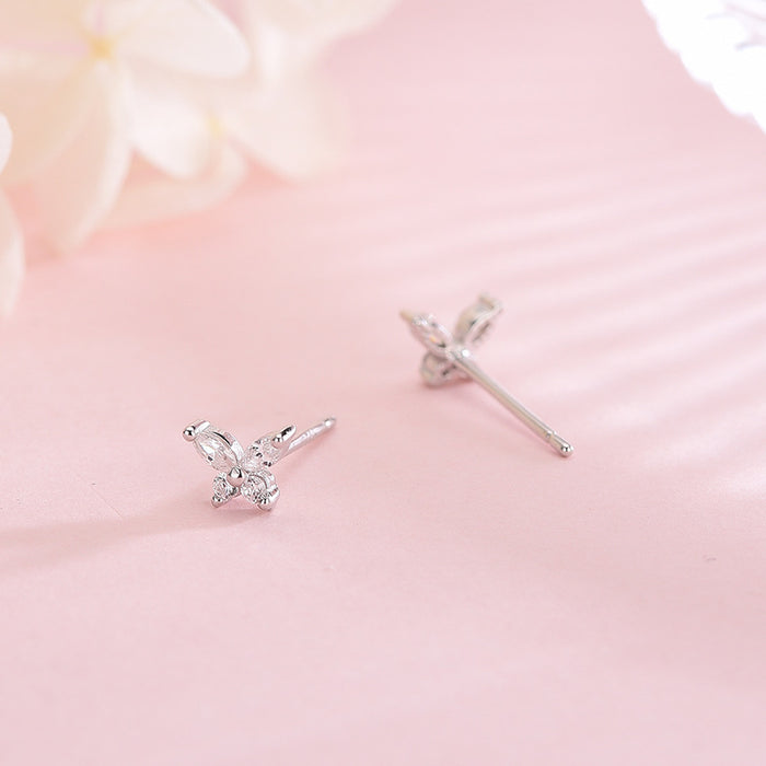 Butterfly Zircon Diamond Earrings