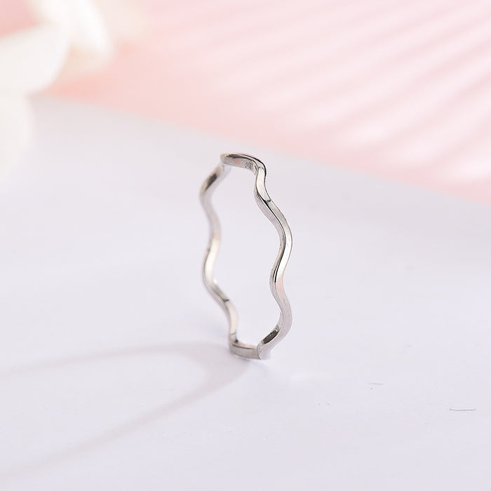 Joint Tail Wave Ring