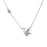 Mini Paper Airplane Necklace