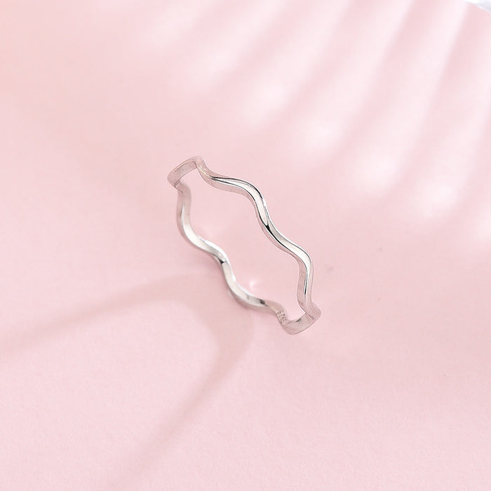 Joint Tail Wave Ring