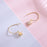 Flower Gold Lace Hook Earrings