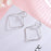 Geometric Hook Square Earrings