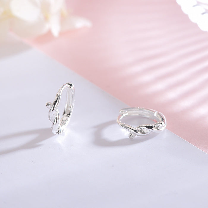 Twisted Style Short Earrings