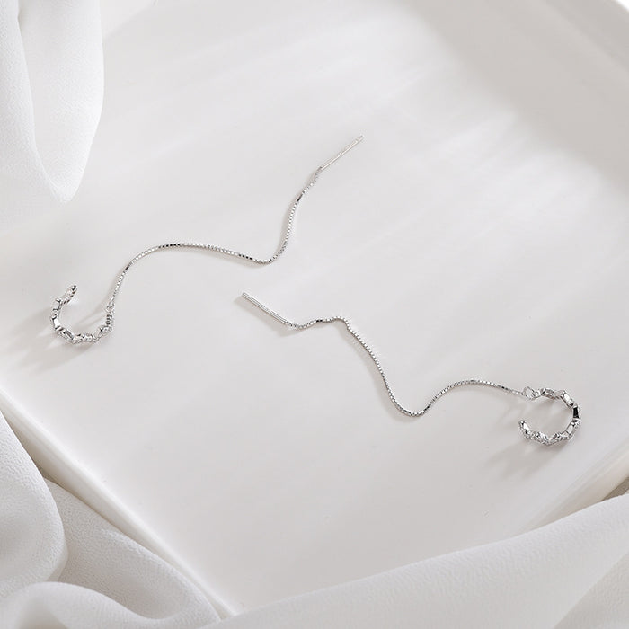 Diamond Wave Two-Style Earrings
