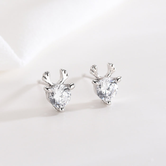 Small Elk Diamond Earrings