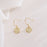 Geometric Shiny Round Earrings
