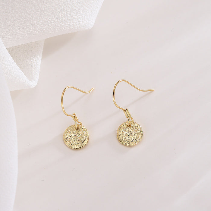 Geometric Shiny Round Earrings
