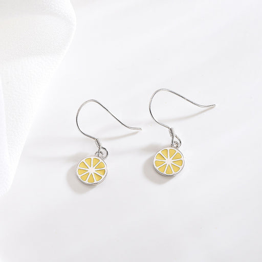 Cute Lemon Hook Earrings