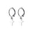 Mini Cross Shape Earrings