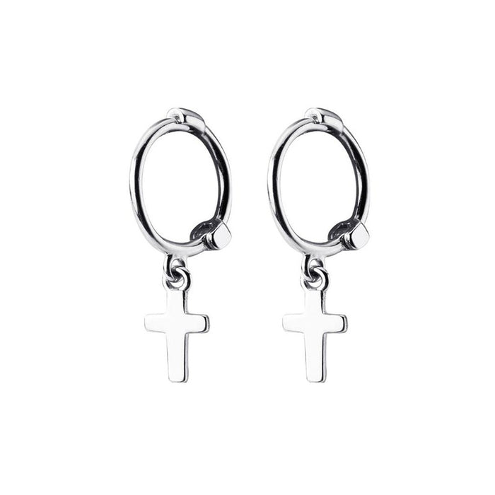 Mini Cross Shape Earrings