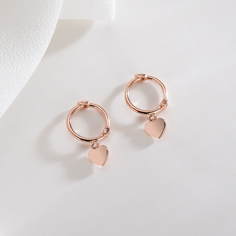 Mini Heart Shape Earrings