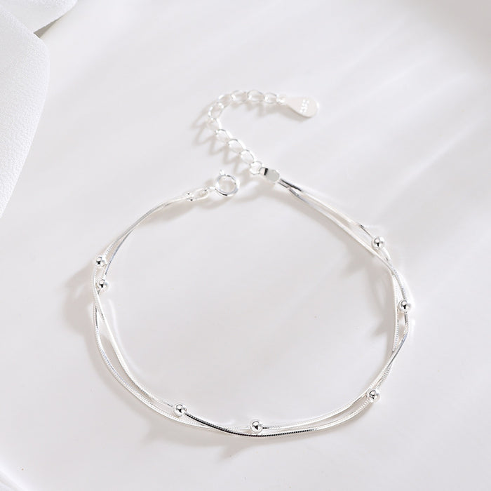 Octagonal Silver Bracelet