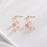 Lucky Strawberry Crystal Beads Earrings