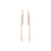 Diamond Plated Dropdown Earring