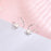 Glossy S-Shaped Star Earrings