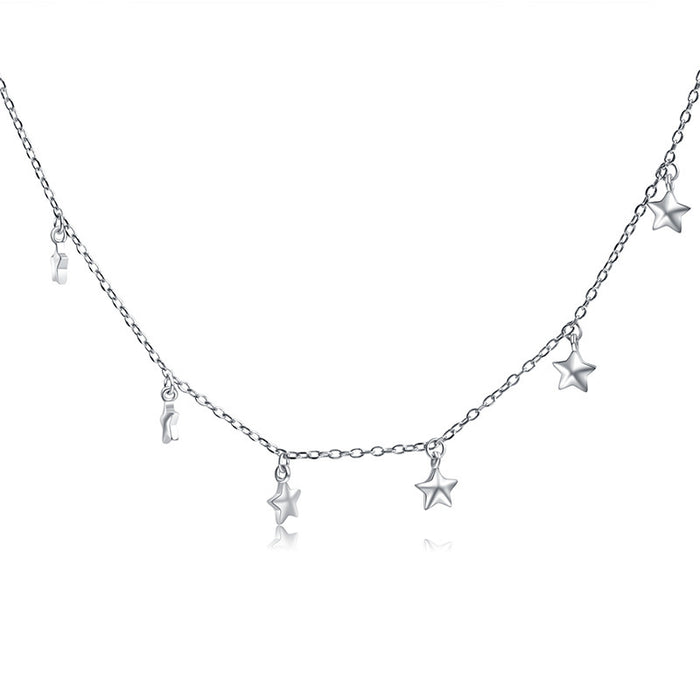 Seven Chain Stars Necklace
