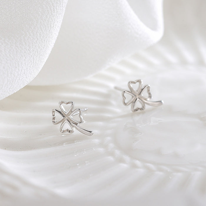 Lucky Four-Leaf Clover Earrings