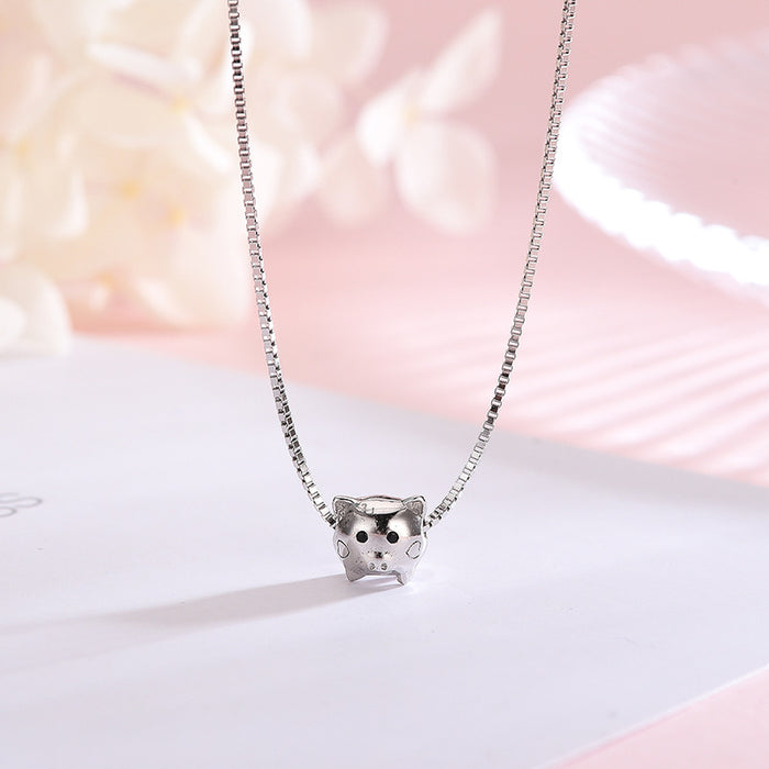 Flying Piglet Necklace