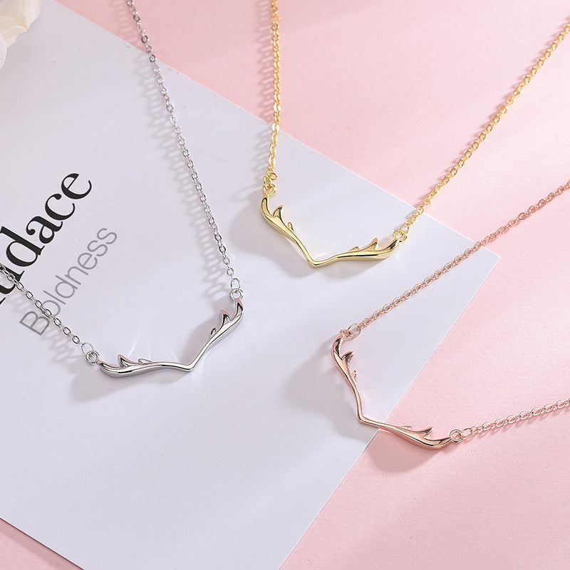 Antlers Pendant Necklace