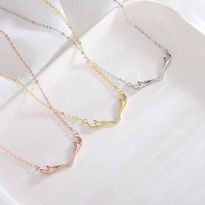 Antlers Pendant Necklace