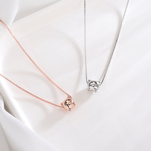 Flying Piglet Necklace