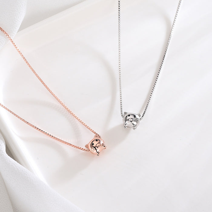 Flying Piglet Necklace