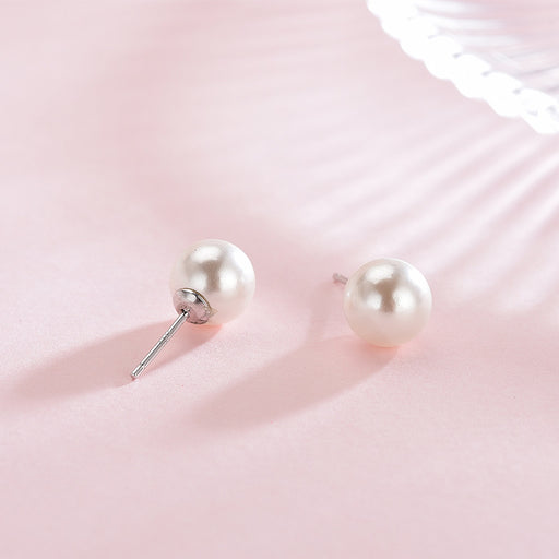 Simple Pearl Earrings