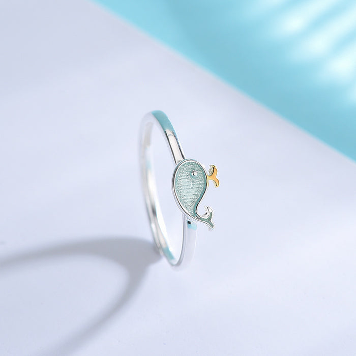 Turquoise Dolphin Ring
