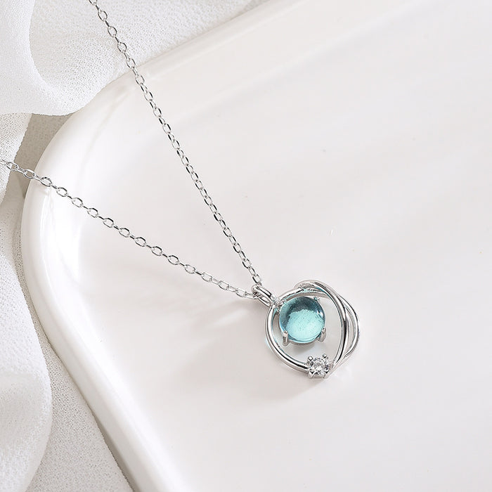 Blue Universe Aurora Necklace
