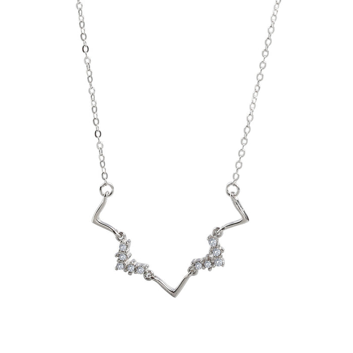 Diamond Wave Necklace