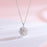Diamond Snowball Necklace