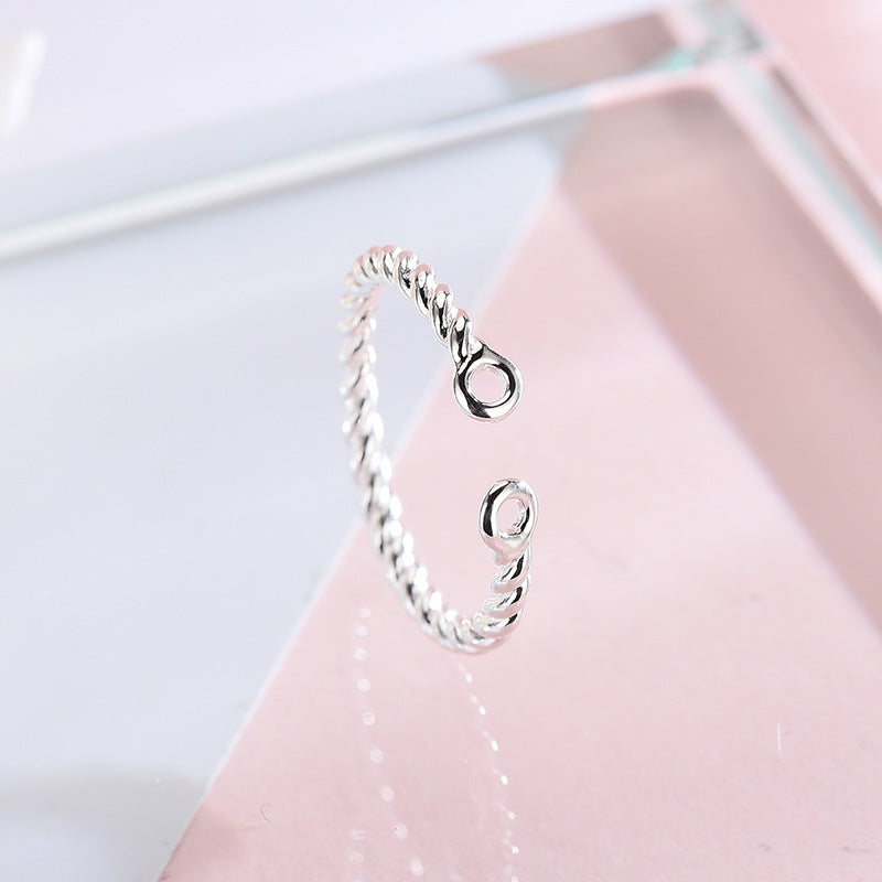 Wind Twist Adjustable Ring