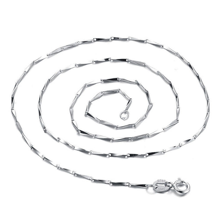 Plain Water Wave Necklace