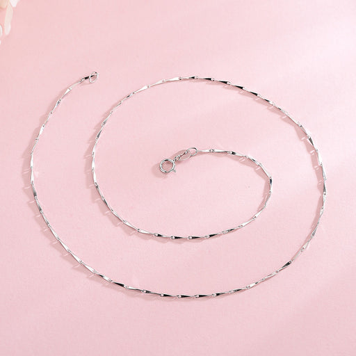 Plain Water Wave Necklace