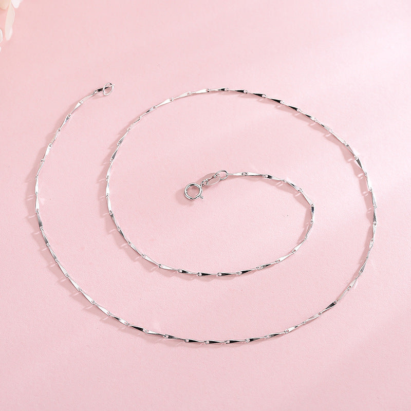 Plain Water Wave Necklace