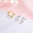 Three Leaves Ear Hooks Earrings