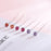 Multi Colour Garnet Gem Dropdown Earrings