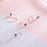 Triangle Single Black Diamond Earrings