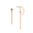 Triangle Pin Earrings