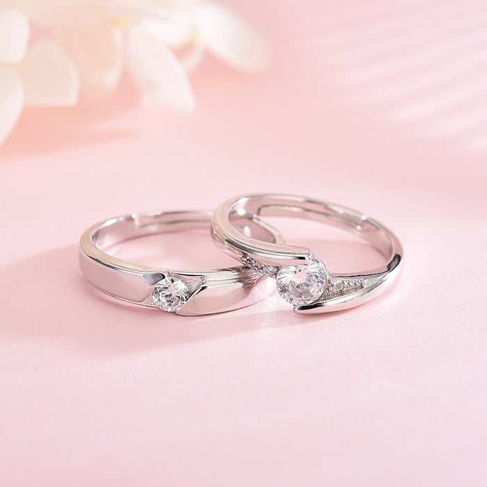 Banyan Diamond Couple Ring