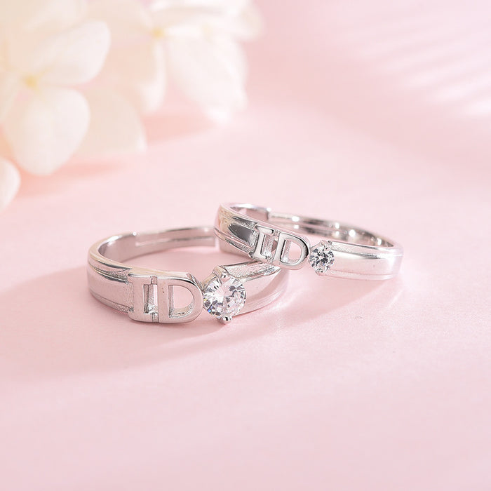 IDO Diamond Couple Ring