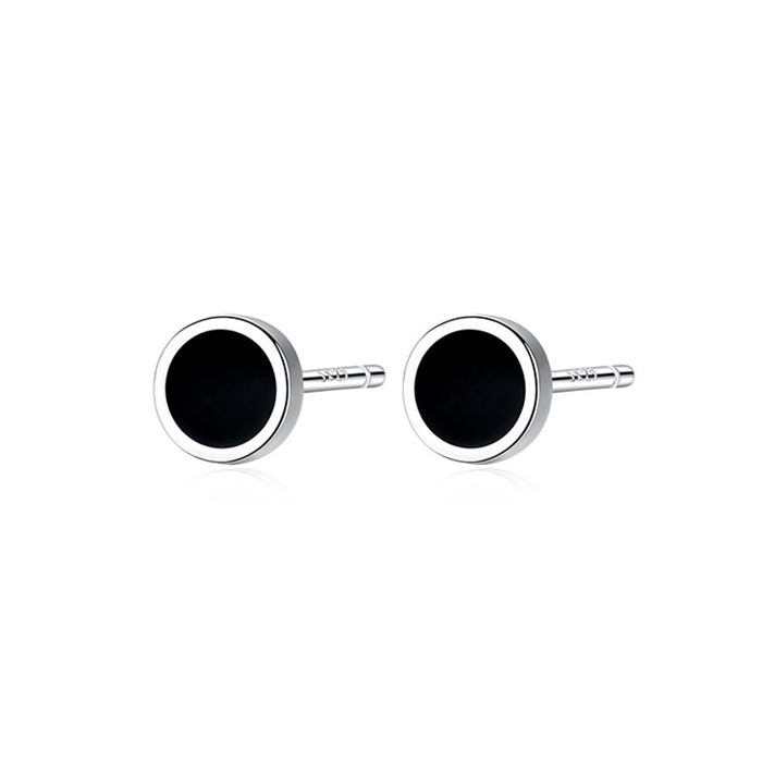 Mix Design Black Earrings