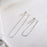 Personalize Long Drop Earrings