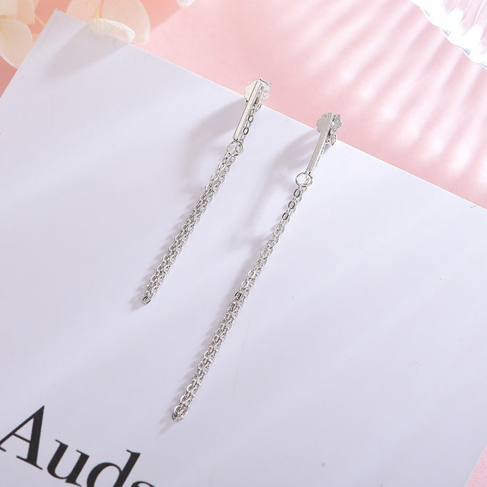 Personalize Long Drop Earrings