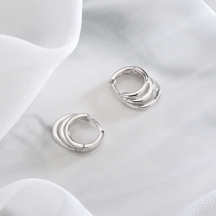 Triple Loop Earrings