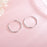 Full Round Silver Earrings