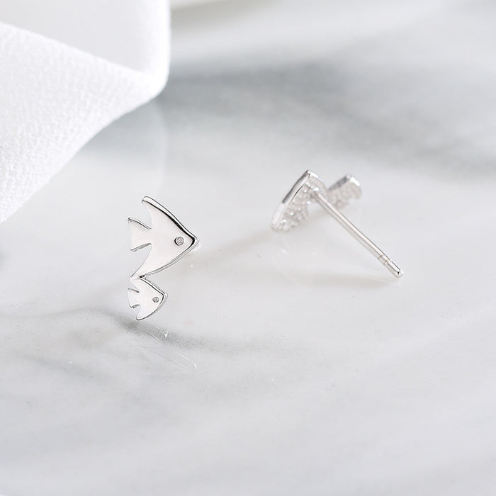 Tropical Discus Fish Earrings