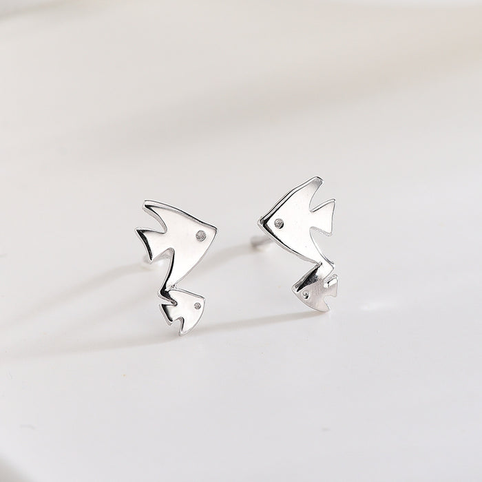 Tropical Discus Fish Earrings